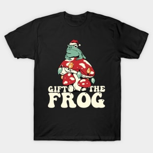 Gift the Frog - Frogcore & Goblincore Art T-Shirt